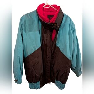 Vintage retro winter Jacket- Large